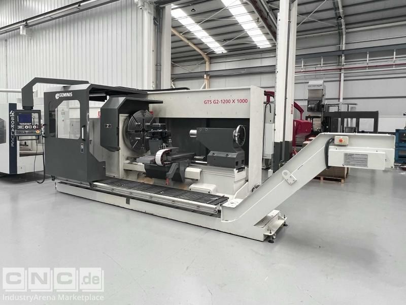 Géminis GT5 G2 1200x1000 CNC Lathe Maquinaria Colás