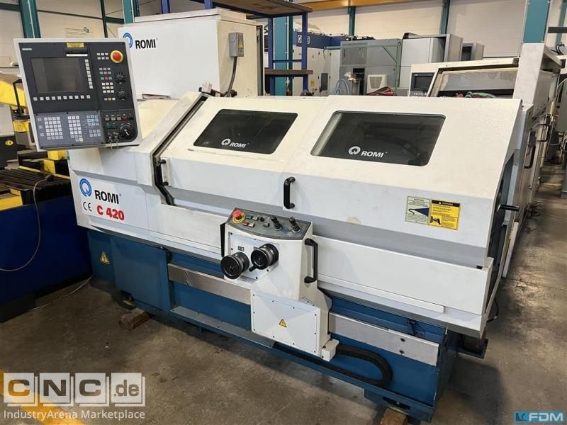 Lathe - cycle controled ROMI C 420