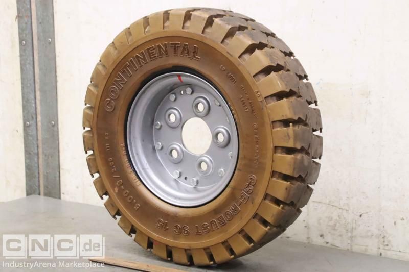 solid rubber tyres GSL Continental CSE-Robust SC 15 5.00-8
