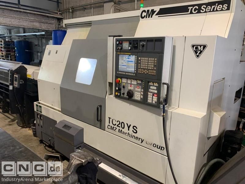 Torno cnc CMZ TC 20 YS