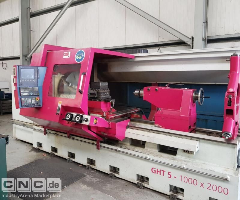 Torno cnc GEMINIS GHT5 G2 1000×2000
