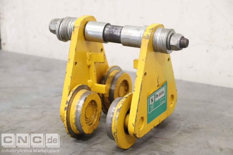 Crane chassis 1000 kg Demag Spurbreite bis 175 mm Eberlei Maschinen