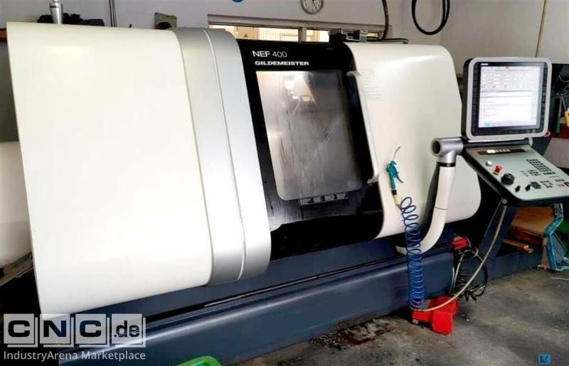 CNC Lathe GILDEMEISTER NEF 400 V3 5. Generation
