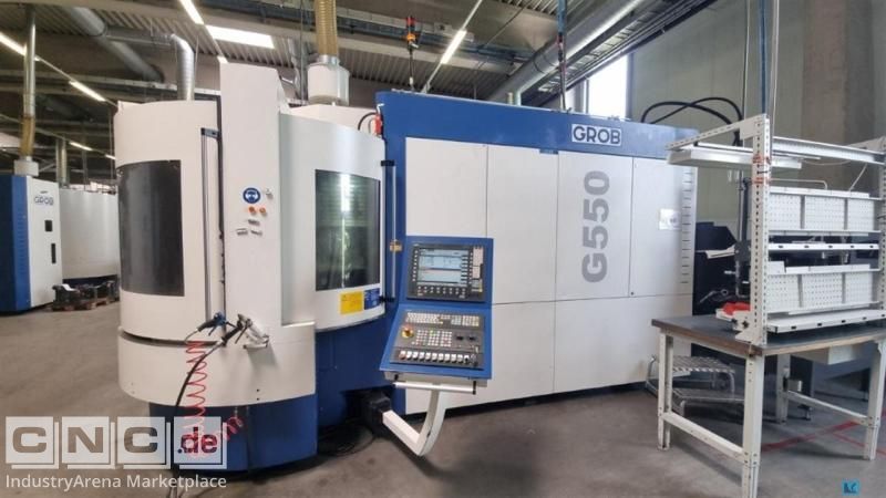 Machining Center - Universal GROB G 550 6-axis (5 Machines available)        268