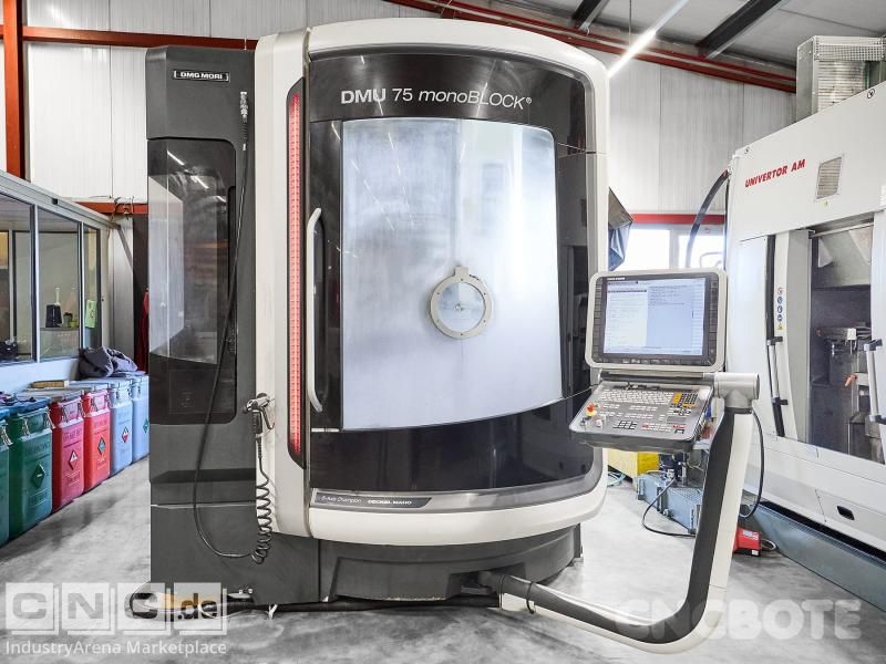 DMG Mori DMU 75 mono Block 5-Axis Champion Bearbeitungszentrum