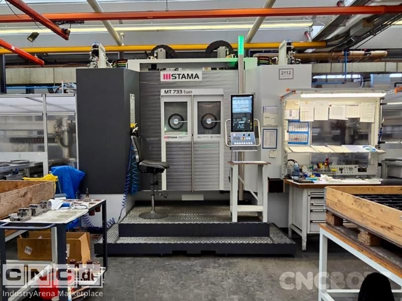 Stama MT 733 two Dreh-Fräszentrum