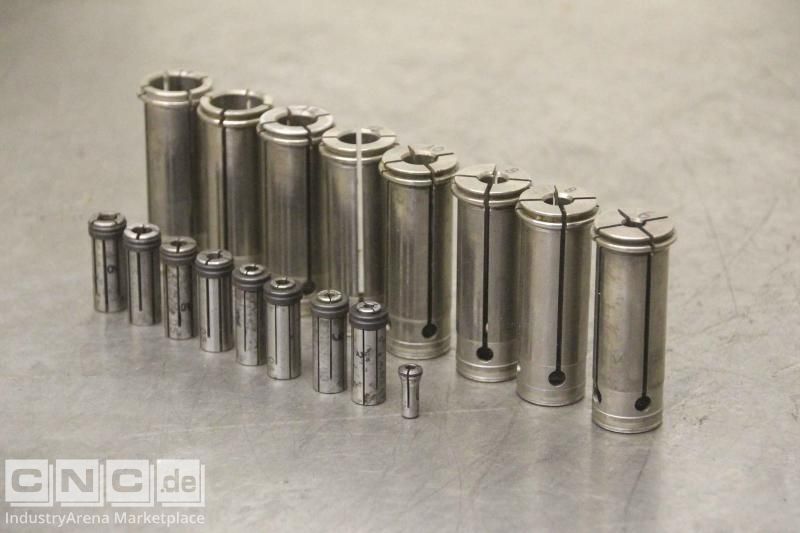 Collet sleeves 17 pieces NT Ø 3-16 mm