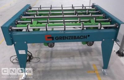 Transfer station roller conveyor Grenzebach WRS