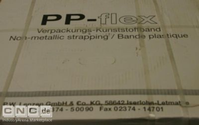 Plastic strapping 17 pieces rolls Strapex PP-Flex 9.0 x 0.65 mm