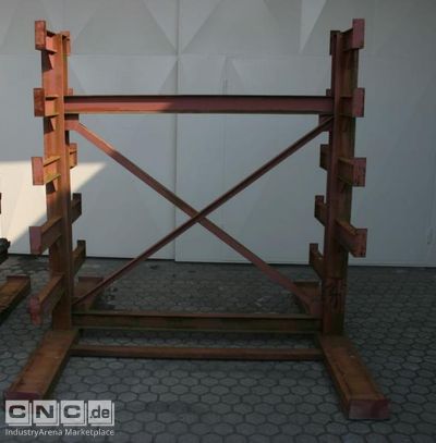 Collar rack Stahl 2,1 m Regal Hoehe 2,17 m