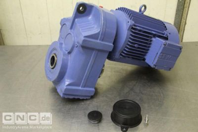 Gear motor 4 kW 64 rpm SEW Eurodrive FH67/GDV112M4/TF