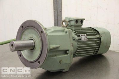 Gear motor 1.0/0.6 kW 80/40 rpm VEM ZG3 BMRZ 90 L 4-8