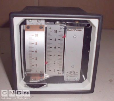 Pneumatikdruckschalter METZ 2KA/96x96/0-10 bar