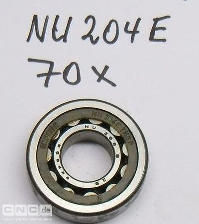 Cylindrical roller bearings DKF Nr NU 204 E