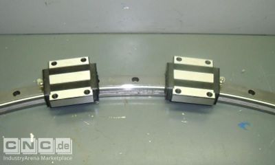 Curved bearing (curved track bearing) profile rail SNR HCR 35 AZ RR   60/800 R