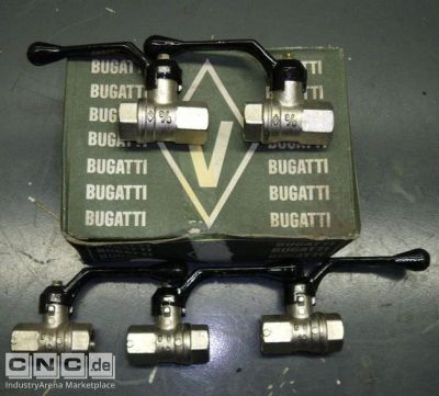 Ball valve internal thread Bugatti  R 3/8 Zoll