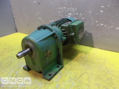 Getriebemotor 0,075 kW 21,5 U/min Bauer DK6607/163L