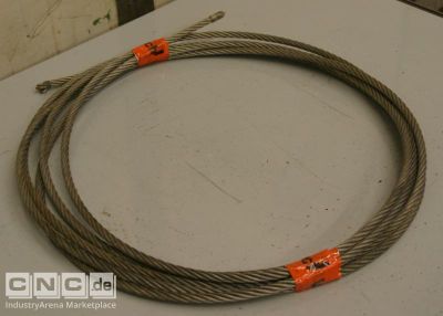 Kranseil Ø 10 mm 7 m Edelstahl Drallarm