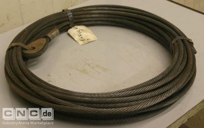 Kranseil Ø 12 mm 31 m Stahl Drallarm