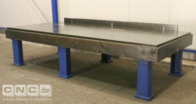 Aufspannplatte mit T Nut unbekannt 1500/3510/H950 mm