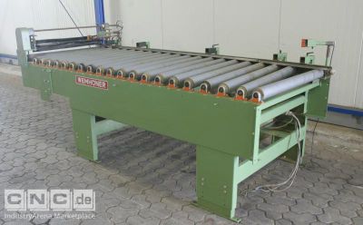 Driven roller conveyor Wemhöner Typ 1100 x 3200 mm