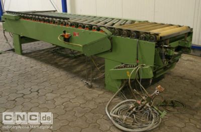 Driven roller conveyor Wemhöner Typ 1000 x 4800 mm