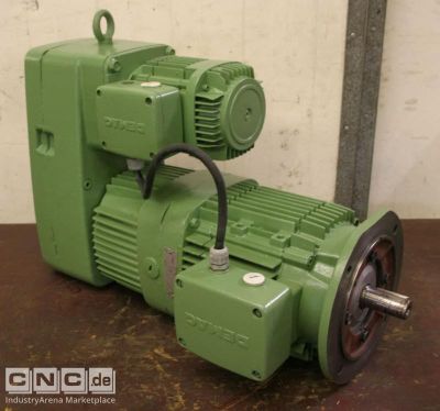 Getriebemotor 0,3/2,9 kW 106/945 U/min DEMAG KBA-112-MB-6