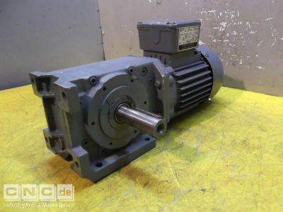 Getriebemotor 0,37 kW 63 U/min Bauer SG2-21/DK74-178