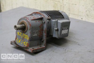 Getriebemotor 0,5/0,7 kW 112/224 U/min Bauer DKP8420V/200L