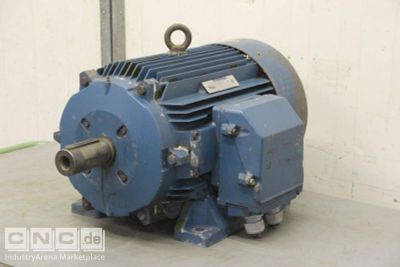 Elektromotor 28/6,5 kW 1470/735 U/min GEC D200L