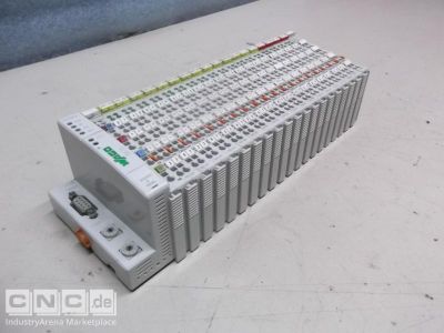 Feldbuskoppler mit 19 Busklemmen Wago Profibus