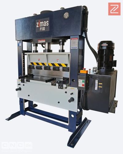 Zimas P100-1050 - Werkstattpresse mit Abkanteinrichtung