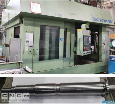 Vertical Turning Machine EMAG VTC 250 Duo