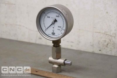 Pressure gauge with push button tap Eclipse 0 bis 160 mbar  VE3-PN-DVGW