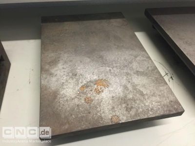Tuschier- Richtplatte aus Guss: 300 x 200 x 15 mm massiv