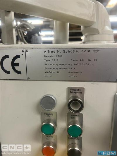 Bar Automatic Lathe - Multi Spindle SCHÜTTE SG 18