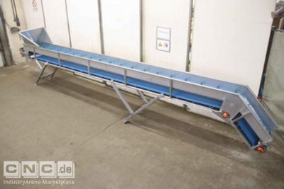 Conveyor belt stainless steel unbekannt 6530 x 340 mm