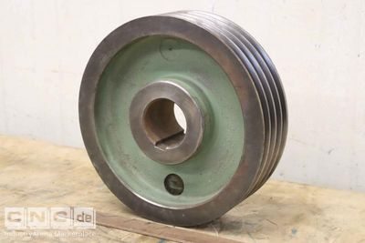 V-belt pulley with 4 grooves Guss SPB 290-4 (17 mm)