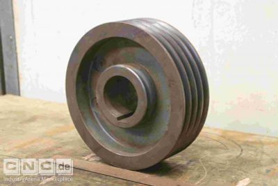 V-belt pulley with 4 grooves Guss SPB 260-4 (17 mm)