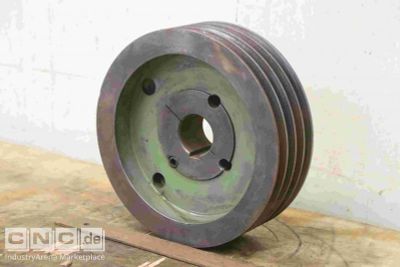V-belt pulley with 4 grooves Guss SPB 260-4 (17 mm)