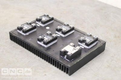 Solid state relay 6 pieces with heat sink opto 22 Gavazzi 480D45-12  RA4450-D08