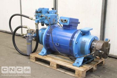 Hydraulic unit 75 kW 250 bar double pump Voith Loher IPC5-40   IPC6-30  KNGA250SB-04Z