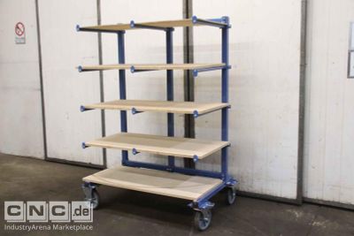 Shelved trolley Fetra 4614AS 1300/810/H1800 mm
