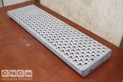 Perforated gratings Stahl 1000 x 300 x 70 mm