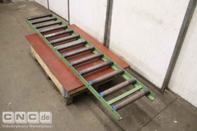 Roller conveyor 2.6 m unbekannt Rollenbreite 450 mm