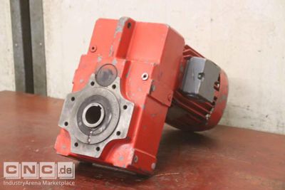 Gear motor 3 kW 50 rpm KEB F 4.2 C DK 100 LX 4 W TW