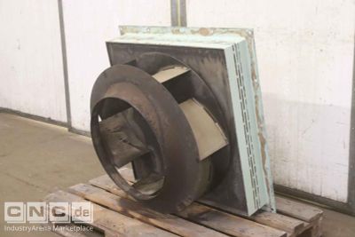 Dust extraction fan 7.5 kW Loher Lüfter Ø 740 x 290 mm