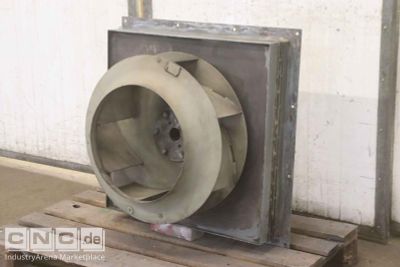 Dust extraction fan 3.0 kW Dietz Lüfter Ø 600 x 240 mm