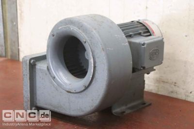 Dust extraction fan 0.45 kW Dietz DN 14 Lüfterrad Ø 140 mm