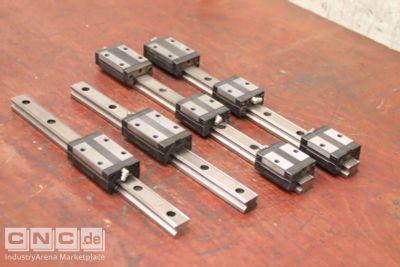 linear rail linear guide carriage THK SR  Schienenbreite 23 mm